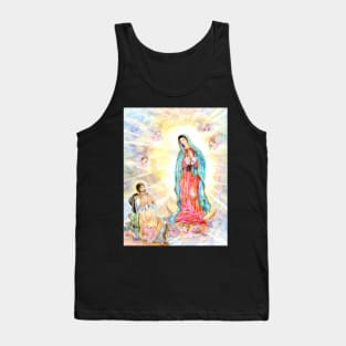 The Virgin of Guadalupe with St Juan Diego Tank Top